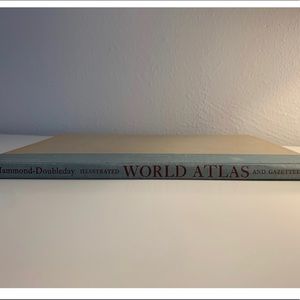 Vintage Atlas Book
